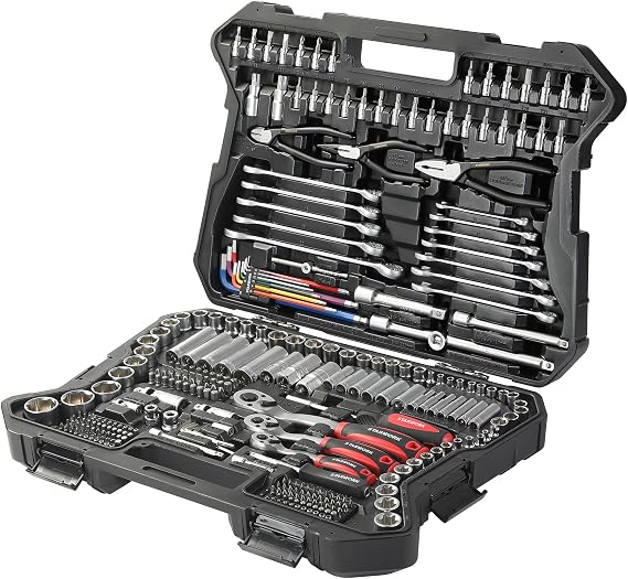 STARWORK TRUE MECHANIC 314 Piece Mechanic Tool Set and Socket Set Professional Metric Set