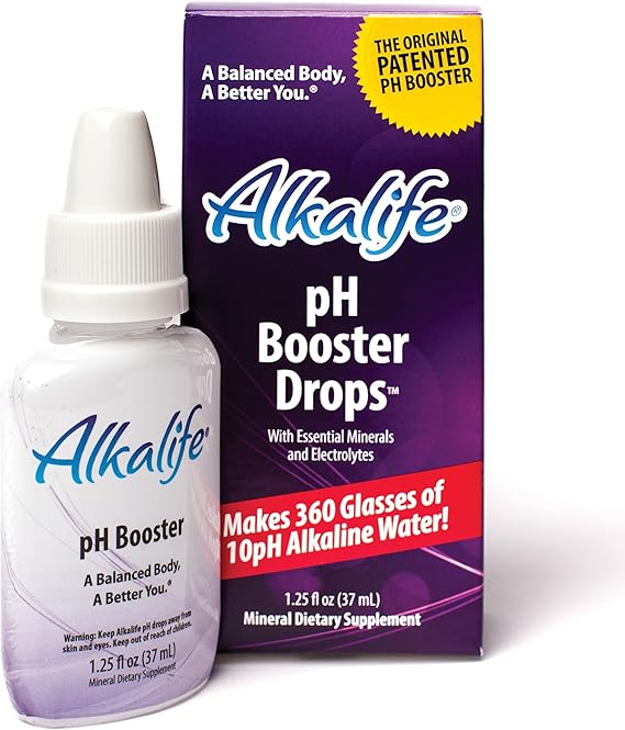 Alkalife pH Booster Drops 37ml (360 Servings)