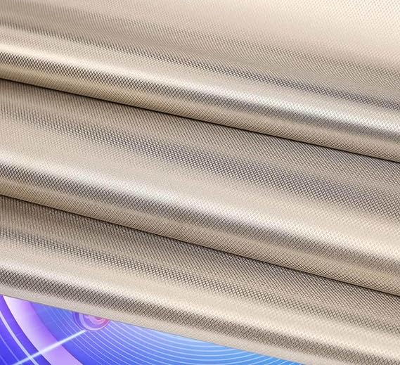 EMF Protection Faraday Fabric Cloth RFID Shields RF Signals Cloth EMI Isolation for Conductive Pads, Smart Meters, EMI, WiFi, Cell Phone,silver-7x1.1m