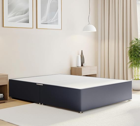 ComfoRest Durable 3FT Single Divan Bed Base - Grey