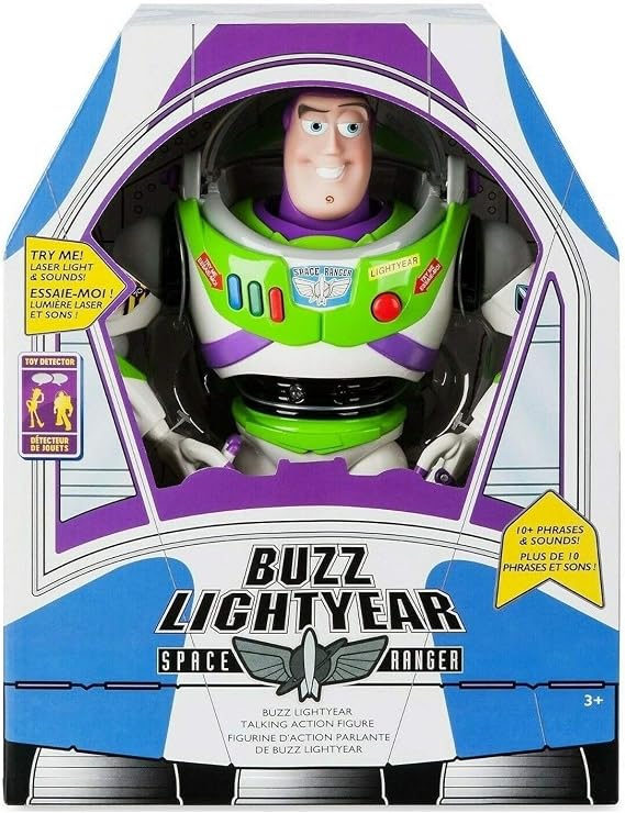 Game / Play Disney Advanced Talking Buzz Lightyear Action Figure 30cm - OFFICIAL DISNEY PRODUCT Toy / Child / Kid