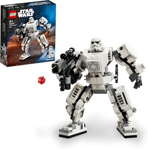 LEGO® Star Wars Stormtrooper Robotu 75370-6 Yaş ve Üzeri Çocuklar için Yaratıcı Oyuncak Yapım Seti (138 Parça)