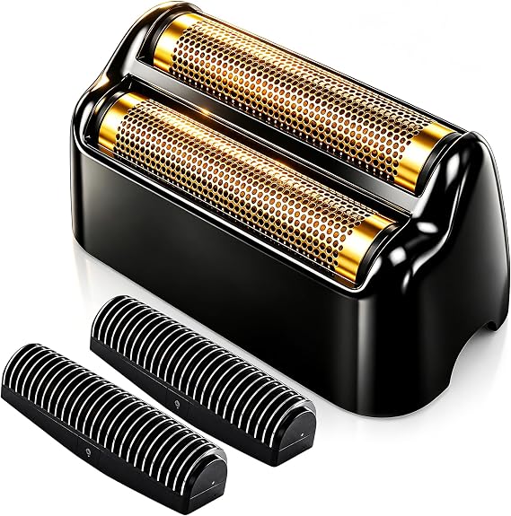 交換用ホイル&ブレードセット BaBylissPRO FXFS2、ダブルフォイルシェーバー交換用ヘッド、メンズ電動カミソリ用