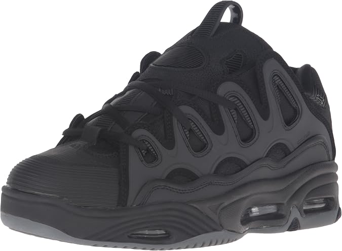 Osiris D3 2001, Men's Skateboarding Shoe Skateboarding Shoe, Black/Black/Black, 9.5 UK (10.5 US)