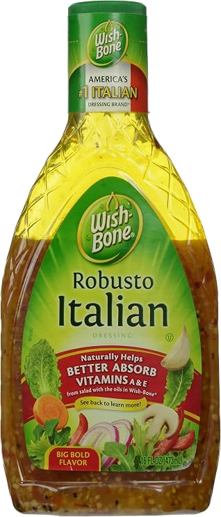 Wish-Bone Robusto Italian Dressing 15fl oz 444ml Wishbone Dressing