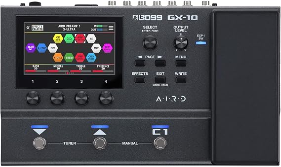 BOSS GX-10 | Compact Guitar & Bass Processor with GX-100 Engine
