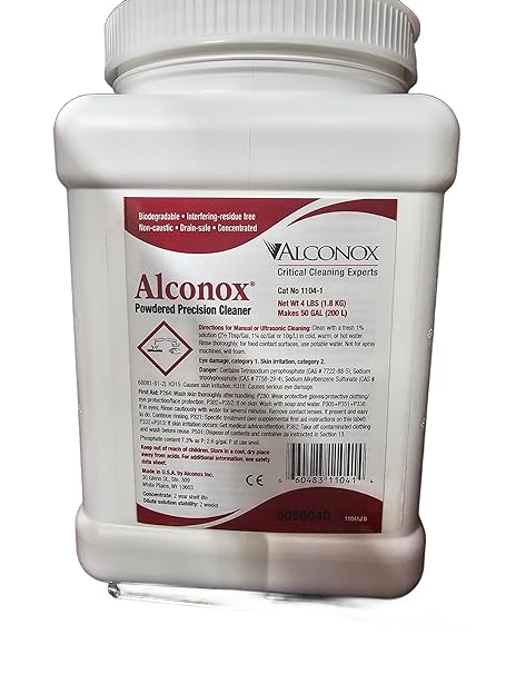 Alconox Detergent Cleaning Concentrate 4 lb. Container