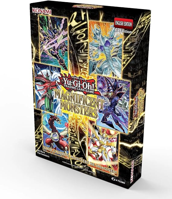 YU-GI-OH! TCG - MAGNIFICENT MONSTERS (Tuckbox 3 torba) - ENG