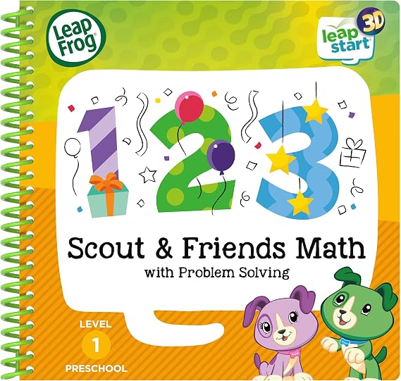 Leapfrog Nursery: Scout & Friends Maths Activity Book, English