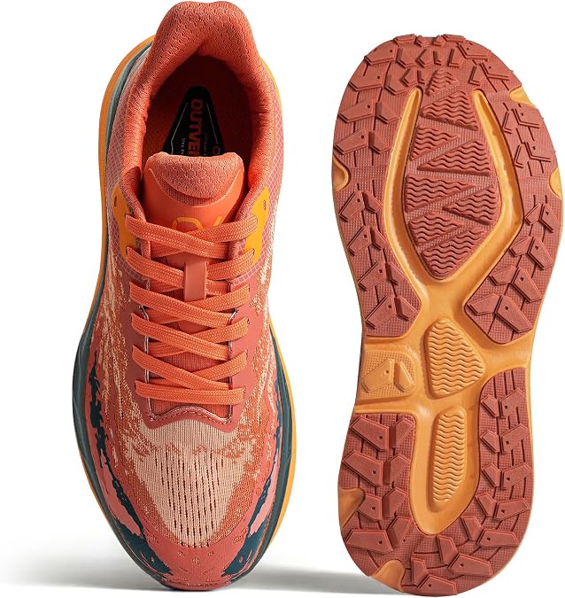 Men's Hiking Shoes Breathable Slip Resistant Sneakers Lightweight High-Traction Grip Trail Running Shoes