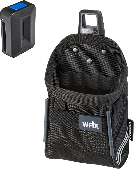 Bosch Sortimo ProClick Tool Couch M 14 Incl. ProClick Holder Professional Belt Tool Bag Made of Heavy Duty Synthetic Fabric Small Tool Bag Work Bag Men's Construction Site