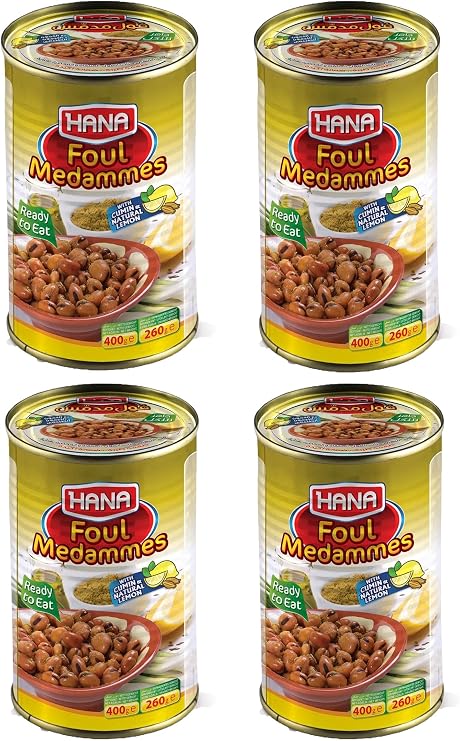 Hana Kimyon ve Doğal Limonlu Bakla Konservesi 400gr X4ADET