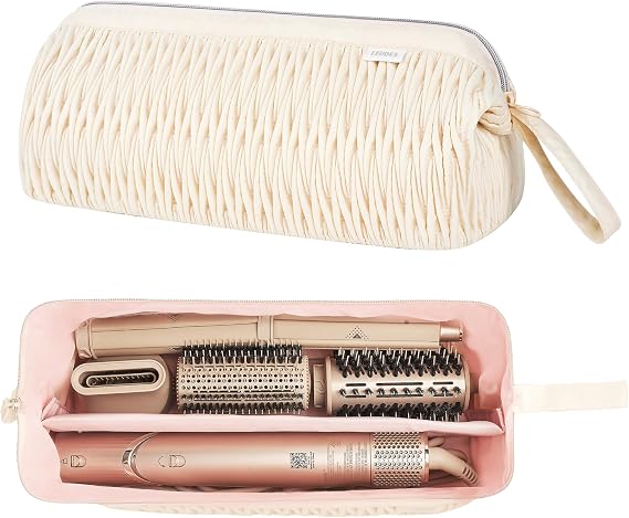 Leudes Dyson Air Wrap Travel Case for Shark Flex Style Fusion Hair Dryer