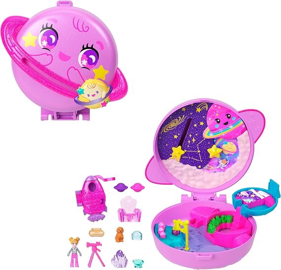 Polly Pocket Planet Polly Outer Space Compact