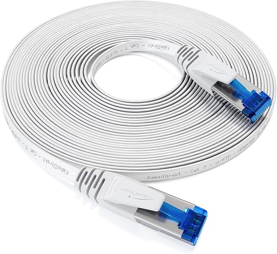 KabelDirekt – LAN kablosu düz 10Gbit/s – 2m