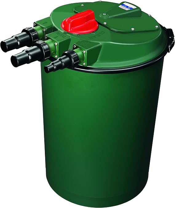 Fish Mate 30000 Pressurized UV & Bio Pond Filter for Large Ponds | Automatic Cleaning System, For Ponds Up to 30000 Litres, Enhances Water Clarity & Aquatic Health