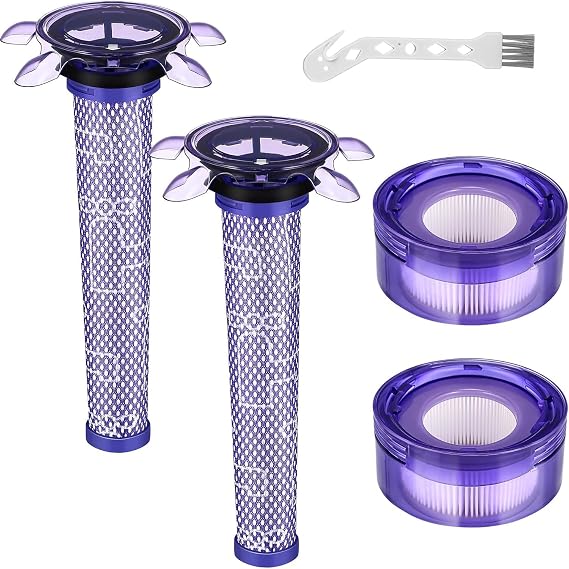 V8 Filter Kit for Dyson V8 SV25 & V7 SV37, 5 Pcs, Part 965661-05
