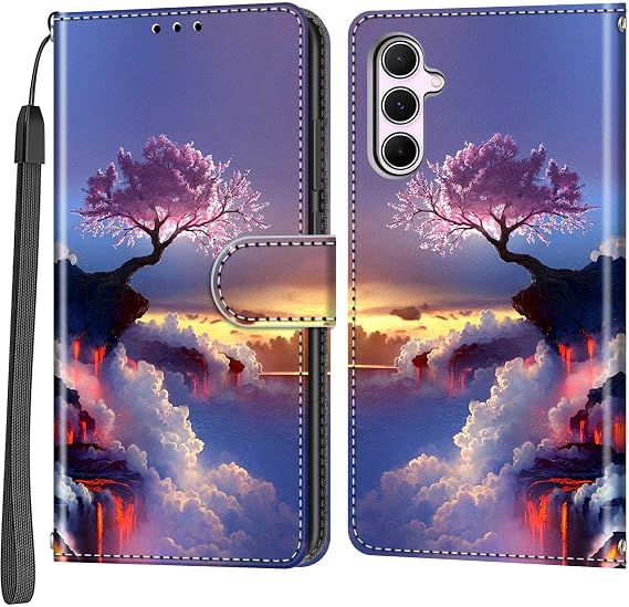 Phone Case for Samsung Galaxy A55 5G Pink Tree