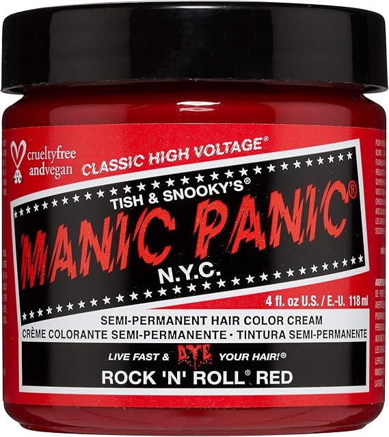 Manic Panic Classic Rock 'N' Roll Red Semi-Permanent Hair Dye (118ml)