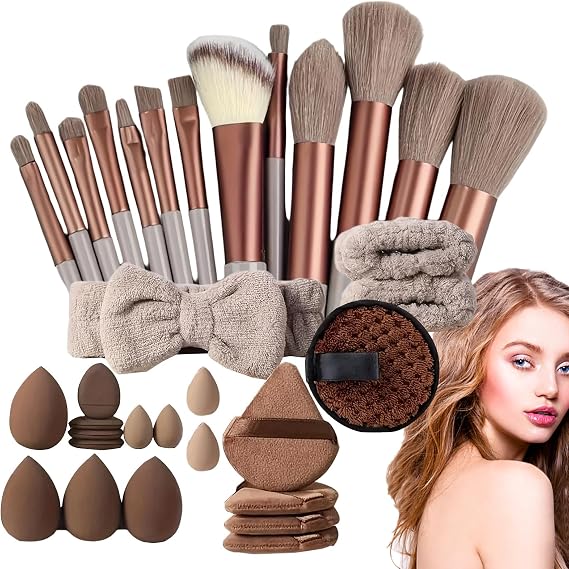 Makeup Brushes & Tools Beauty Makeup Brushes 33 Pieces
