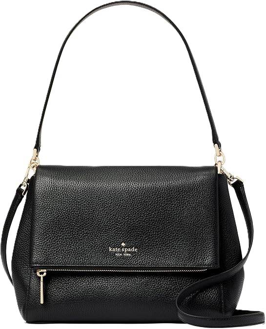 Kate Spade Leila Medium Pebbled Leather Shoulder Bag