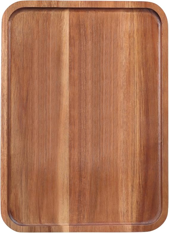 Large Serving Platters Wooden Cheese Charcuterie Boards Acacia Wood Tray