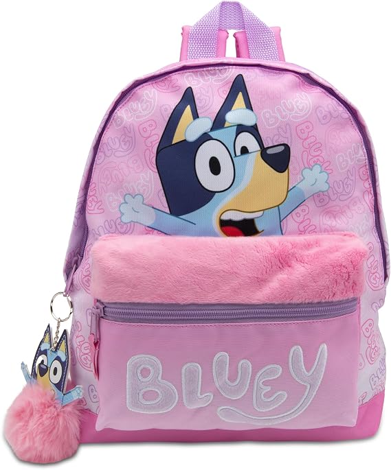 Bluey Kids Backpack Preschool Childrens Bag Girls Nursery Rucksack