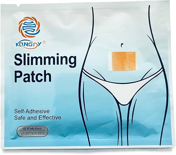 Herbal Slimming Patch for Women. Trans-Dermal Natural Pure Ingredients Belly Slim Detox Remove Excess Fat Extra Strong Slim Patches KONGDY