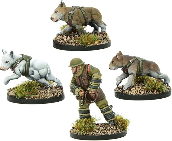 Warlord Games Cerberus Squad - British Commonwealth for Konflikt 47 Highly Detailed 28mm Scale Miniatures