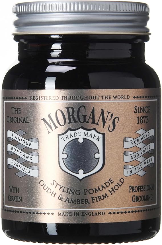 Morgan's Pomade Oudh & Amber Firm Hold Pomade (Gold label) Şekillendirici Pomat 100gr