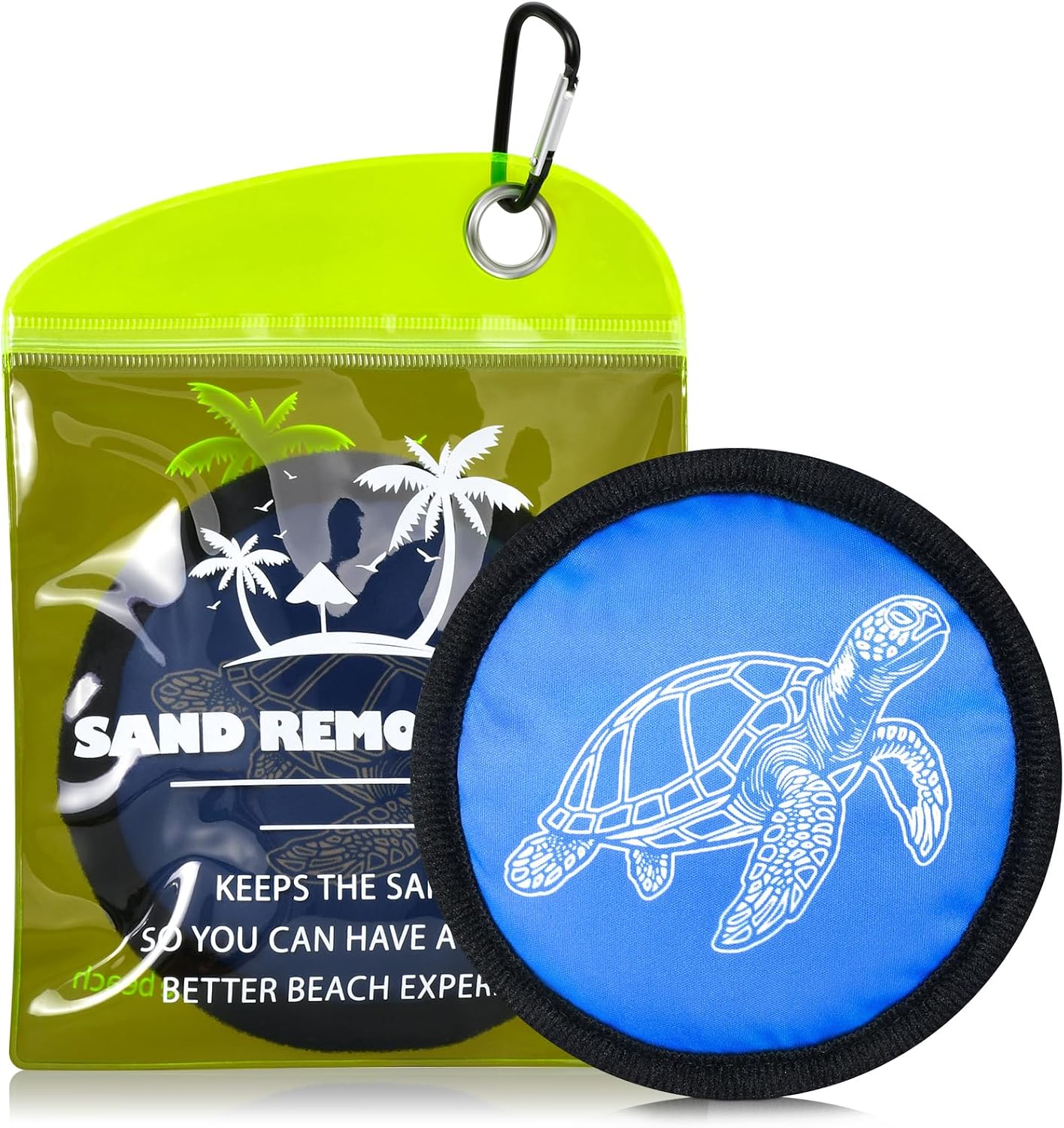 Sand Remover for Beach, Sand Eraser, Sandscreen Sands Removal Bag, Free of Talc and Fragrance, Family Beach Vacation Essentials for Women, Kids & Baby, Vacation Must Haves