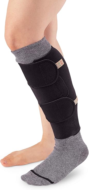 Sigvaris Compreflex Below Knee No Foot -20-50 mmHg Tall Black Large Tall 1403-NF-BKT