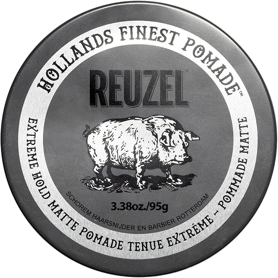 REUZEL Extreme Hold Matte Pomade 95g – Strong Hold Hair Styling Pomade