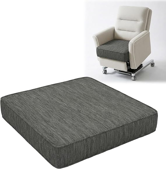 Portable Booster Cushions for Armchairs 50x50x10cm: Breathable Seat Cushion