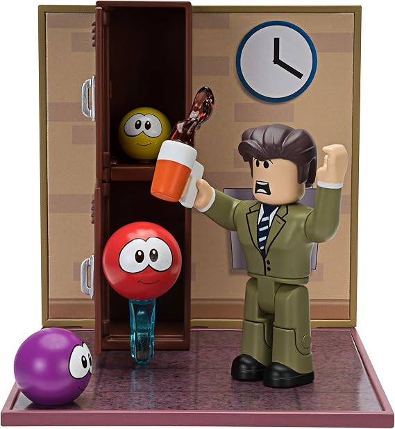 Roblox Desktop Series Collection Meep City Principal Panic Includes Exclusive Virtual Items