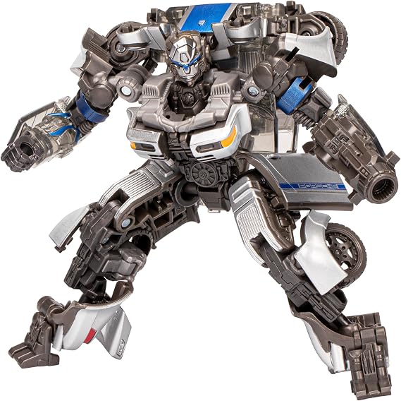 Transformers Toys Studio Serisi Deluxe Rise of The Beasts 105 Autobot Mirage Oyuncak, 4,5 inç, 8 Yaş ve Üzeri Erkek ve Kız Çocuklar için Aksiyon Figürü