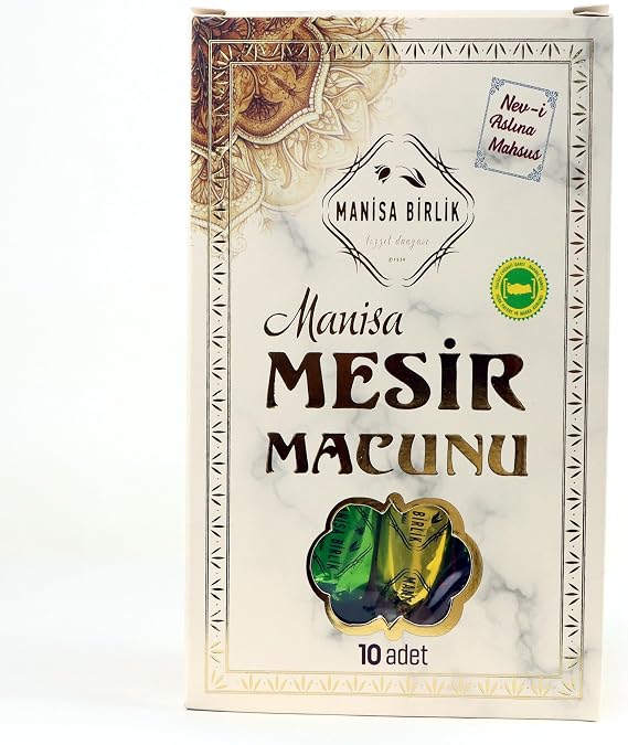 Mesir Macunu Glikozsuz 10lu Mini Macun 94 gr x 1 Paket