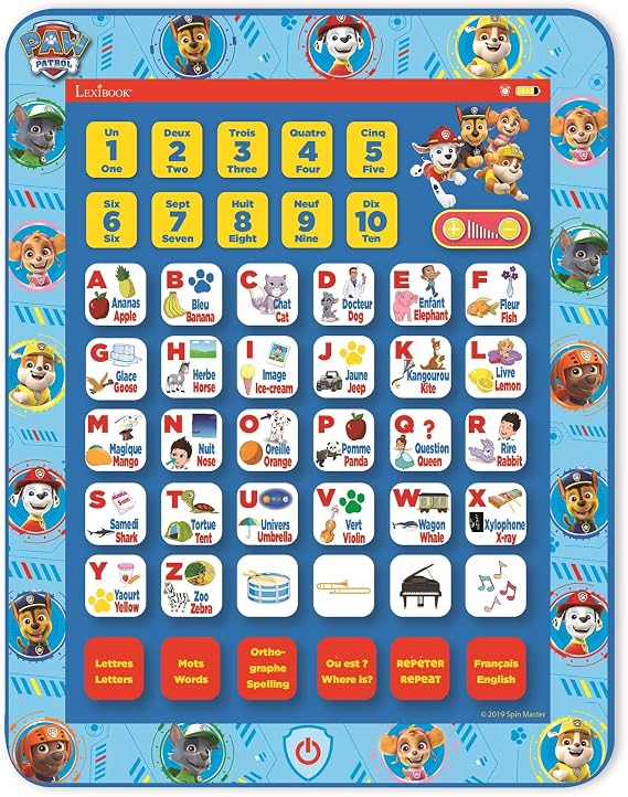 LEXIBOOK, Paw Patrol Learning Tablet, JCPAD002PAi1
