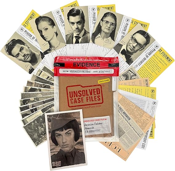 Unsolved Case Files | Falcone, Veronica - Cold Case Murder Mystery Game | Can You Solve The Crime?
