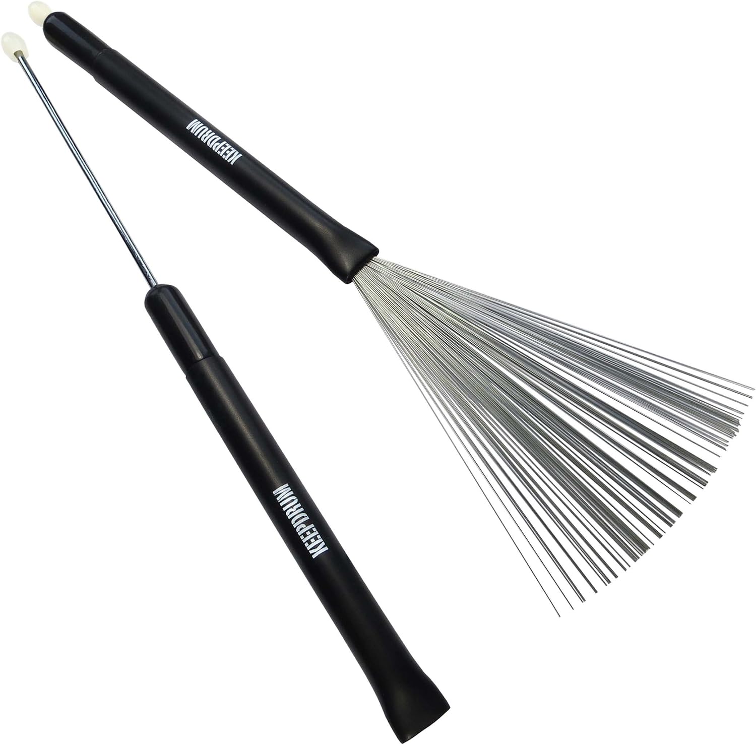 keepdrum SV506 Drum Broom Extendable Stick Brush