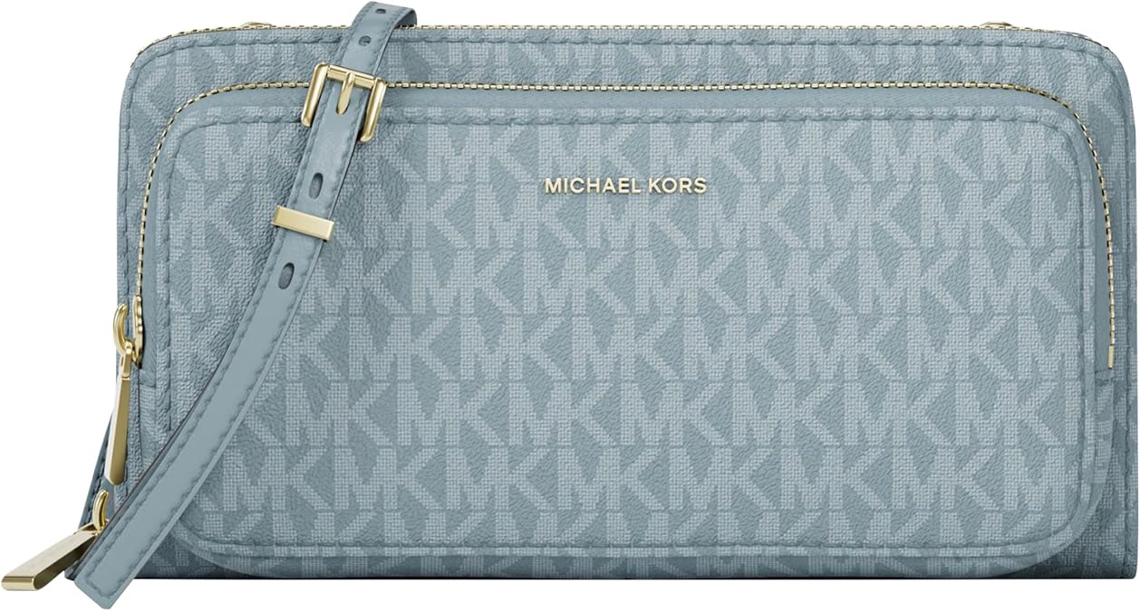 Michael Kors Women's Jet Set Large Continental Crossbody Wallet Jet Set Large Continental Crossbody Wallet