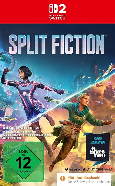 Split Fiction Switch 2 Code in der Box Deutsch