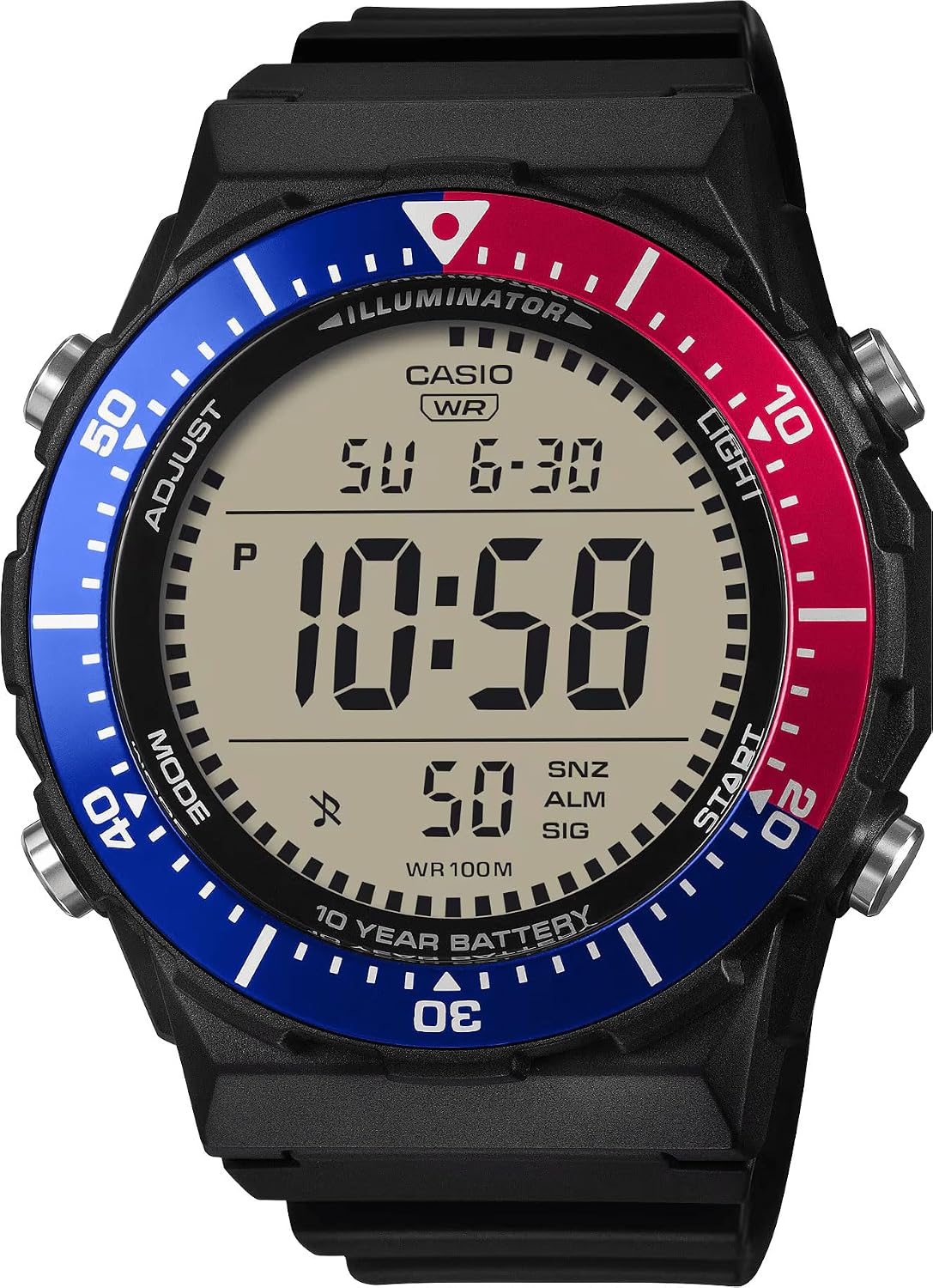 Casio AE-1700H-1A2VDF Kol Saati, Standart, Digital, Siyah, Erkek