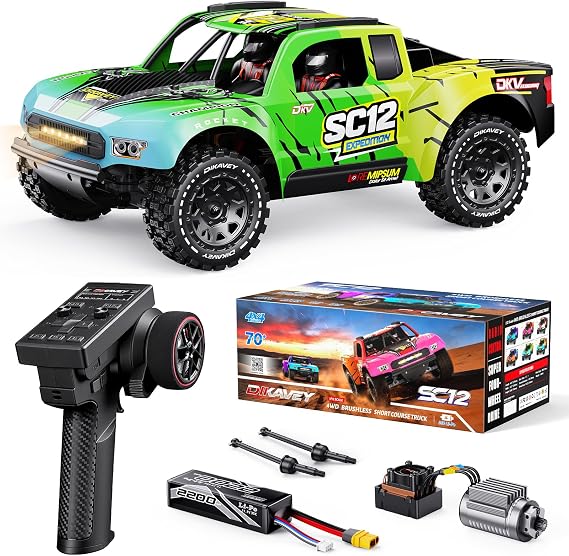 1/12 Brushless Remote Control Car RTR, Rc Drift Short-Course Truck