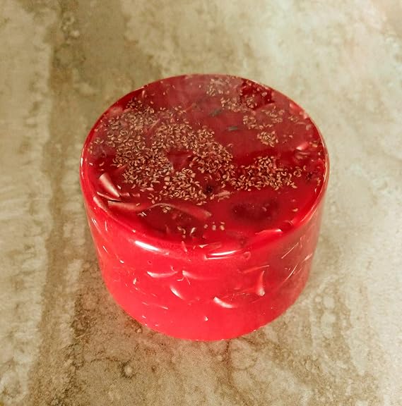 Large Orgone Generator, Orgonite Energy Accumulator Tower Buster, EMF Protection (Red)