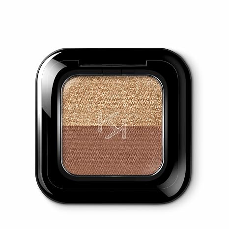 KIKO Milano Bright Duo Eyeshadow 04 Duo Eye Shadow with Generous and Intense Colour Release