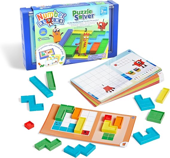 Learning Resources Numberblocks Puzzle Solver Maths Game Ages 3+