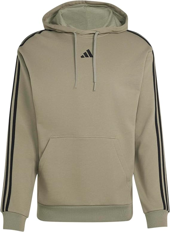 adidas Men's Essentials 3-stripes French Terry Hoodie Hooded Sweatshirt (pack of 1)
