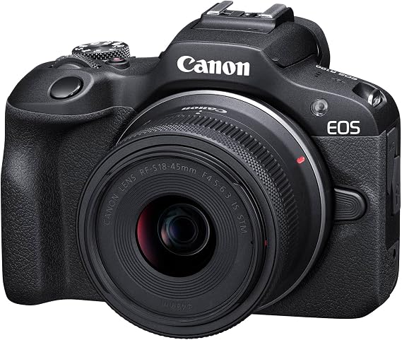 Canon EOS R100 Mirrorless Camera 24-Megapixel + RF-S 18-45mm