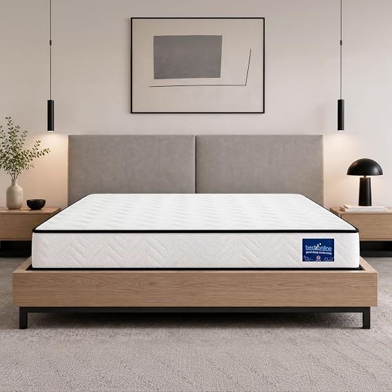 BEDZONLINE Pocket Spring Memory Foam Hybrid Mattress, Single, 23 cm Thick